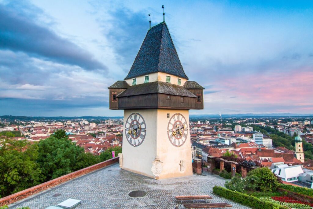 Uhrturm am Grazer Schloßberg